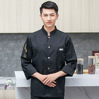 LF Food Single Buckle Long -sleaed Black