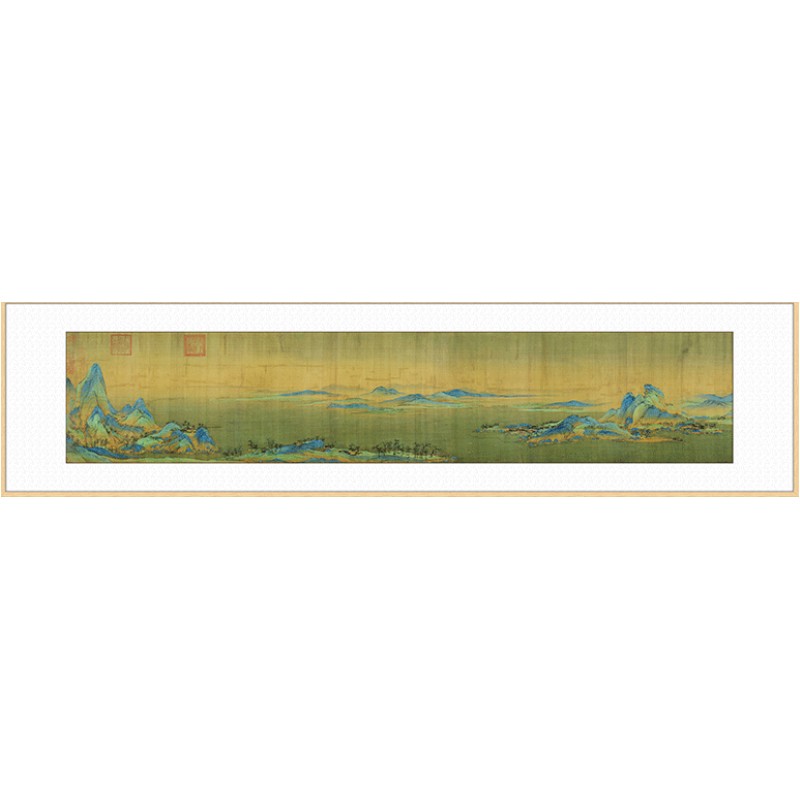 清明上河图千里江山客厅装饰画