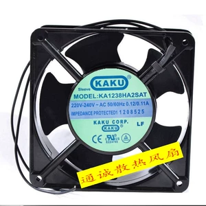 Совершенно новый вентилятор охлаждения KAKU KA1238HA2SAT 220 В 240 В 0,12/0,11 А, 12 см