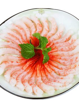 冰鲜去壳进口解冻即食甜虾