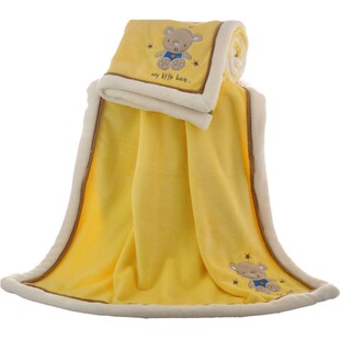 牛奶绒毛毯午睡办公室儿童盖毯法兰绒沙发小毯子学生夏天薄毯子