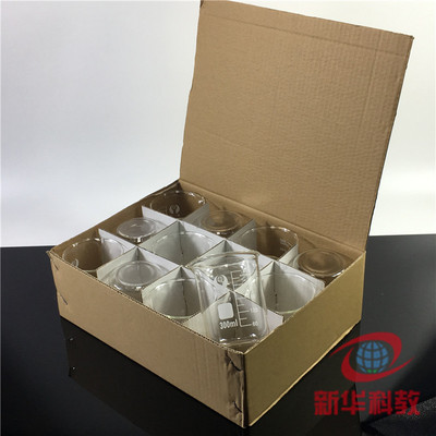 新品玻璃烧杯50ml 100ml 250ml 500ml 1000ml 带刻度耐高温材料实