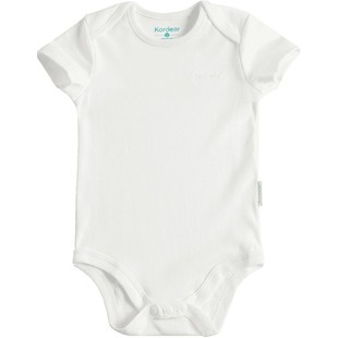 kordear 宝宝白色包屁衣婴儿夏季连体衣短袖衣服半袖白天拍照哈衣