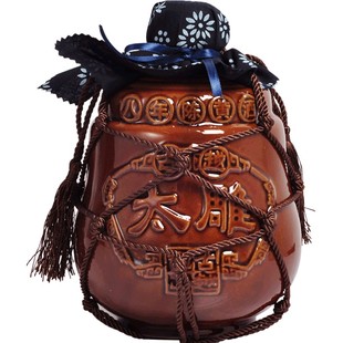 绍兴黄酒古越龙山八年陈酿古越太雕酒2L 半甜型 4斤酒