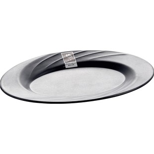 扬格黑色韩式异形船形磨砂黑创意元宝蛋糕料理烧烤零食生肉点心盘