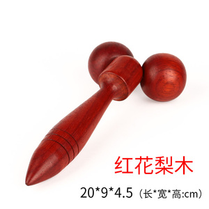 木质手动滚轮式面部提拉按摩仪紧致脸部按摩器非瘦双下巴神器瘦脸