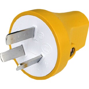 公牛插头10A 工程摔不烂单相三极可拆插头GNT-10S2 三脚3*10A