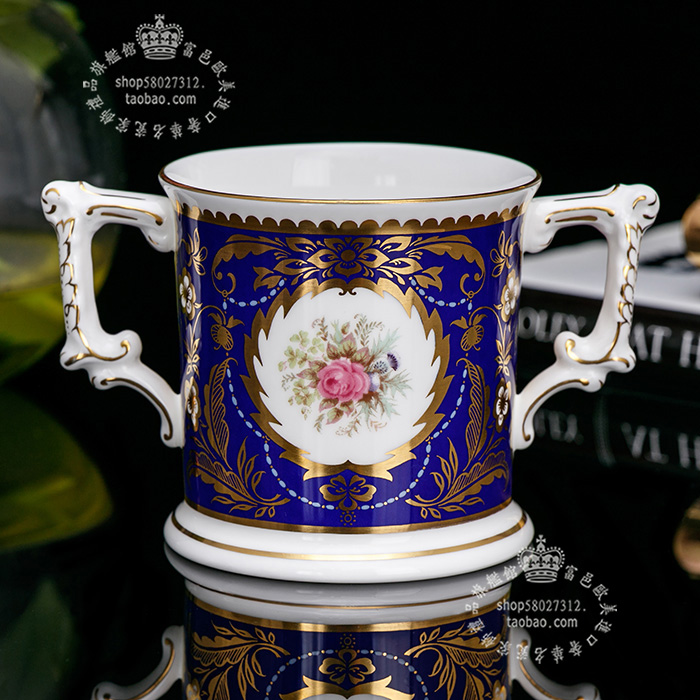 皇冠德贝女王2000限量骨瓷马克杯