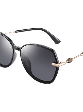 墨镜女士复古优雅风大框偏光镜