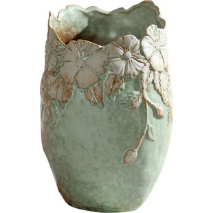 多肉法师盆高款大号多肉花盆多肉植物花盆陶瓷花盆高大口径