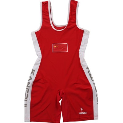 康瑞男女自由式氨纶高弹摔跤服