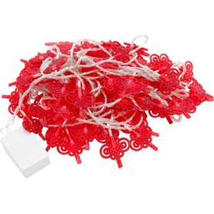 红灯笼春节led小彩灯闪灯串灯满天星2026新年装饰家用室内中国结