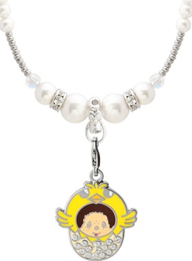 日韩风小号仿珍珠生肖饰品吊坠