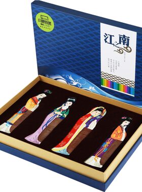 白象梳篦四大美人经典老外礼物