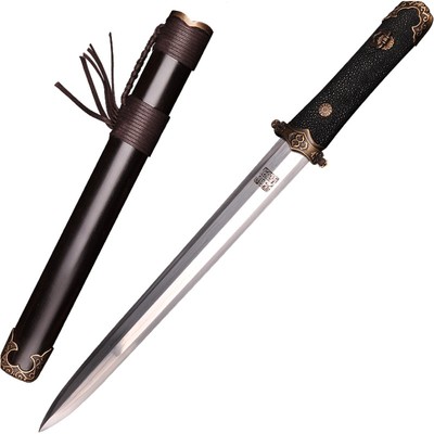 花纹钢鱼皮柄唐剑泉字号特价促销