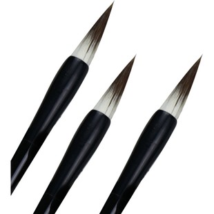 对联毛笔宣艺斋毛笔兼毫套装羊毫鸡毫狼毫大中小号毛笔套装湖笔善琏赤兔马毛笔兼毫宣笔湖笔品质书法毛笔套装