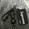 Bright Yellow Black Supreme+Bear