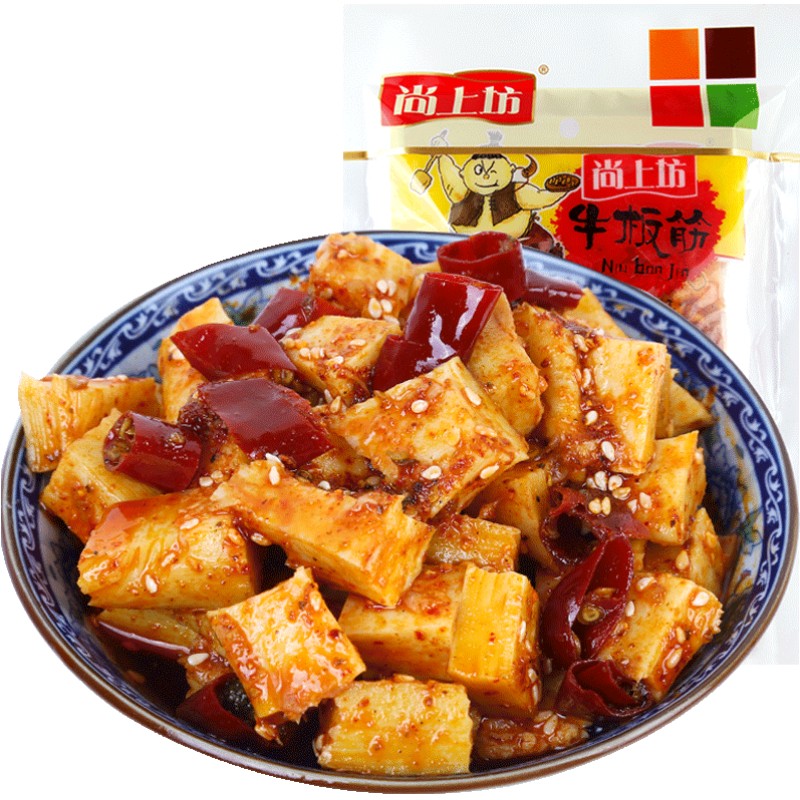 尚上坊小包装即食零食独立牛板筋