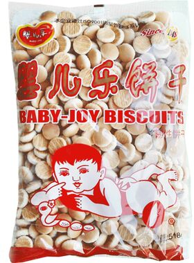 婴儿乐饼干518g牛奶营养