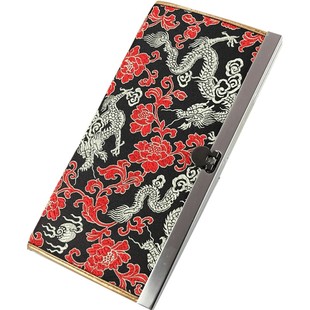 南京云锦票夹中国特产小礼品送老外礼物民间手工艺特色女士商务