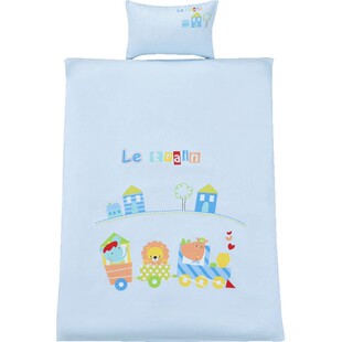 艾娜骑士 精梳棉 婴儿床品 宝宝 幼儿园 儿童被套枕套全棉 无荧光