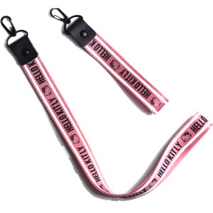 粉色凯蒂猫挂绳女款HELLOKITTY挂脖织带日韩手机壳可爱挂饰潮挂件