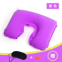 3 части фиолетовой одиночной подушки (случайный цвет подарочного цвета)