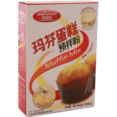 安琪百钻烤箱麦芬300g蛋糕预拌粉