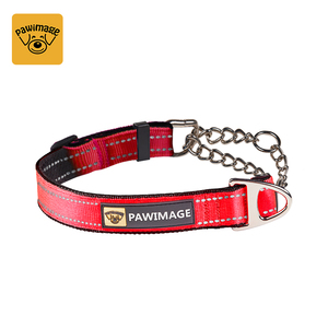 狗狗半P链项圈狗绳拉布拉多金毛狗脖圈狗套链子大型犬狗圈防爆冲