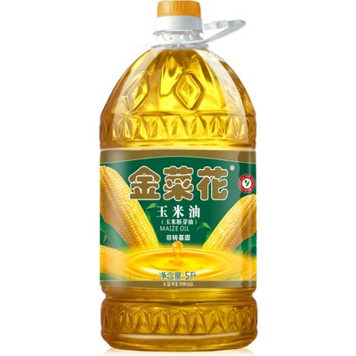 金菜花玉米油非转基因物理压榨