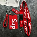 Red Sup+rubber tag+hanging rope