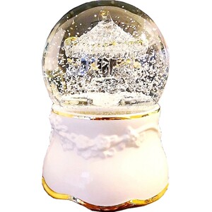 雪花水晶球女朋友儿童摩天轮
