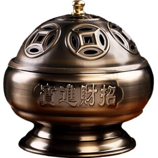 12小时盘香炉香盘香托点香盘香托盘香架檀香炉家用香熏供佛塔香架