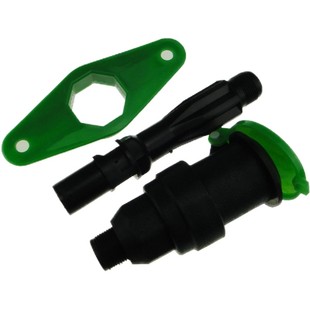 快速取水阀三件套草坪园林6分1寸地插取水杆绿化水管地接头取水器