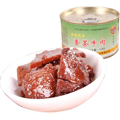 五香罐头四川达州特产小吃熟食