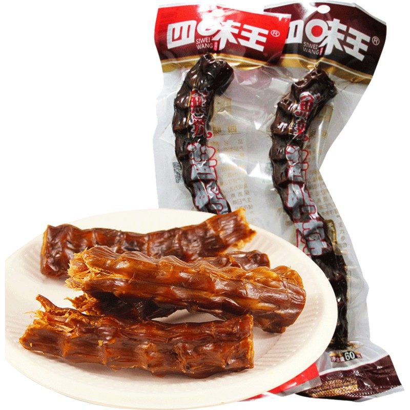 四味王鸭脖子香辣湖南特产风干