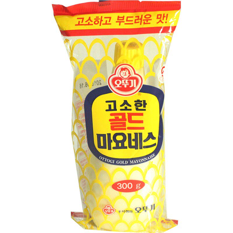 进口韩国沙拉酱不倒翁