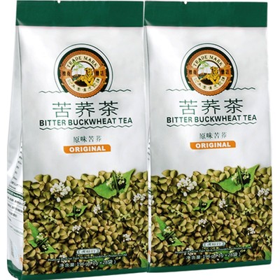 虎标苦荞茶196g*2袋全颗粒苦荞麦茶四川凉山全胚芽 大凉山苦荞茶