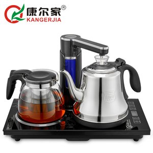 桶装水电动抽水器台式饮水机一体全自动上水烧水保温茶壶加热泡茶