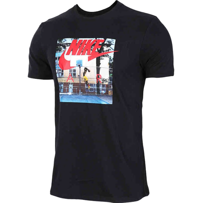 Nike/耐克正品 JUST DO IT男装短袖运动休闲舒适圆领T恤707361