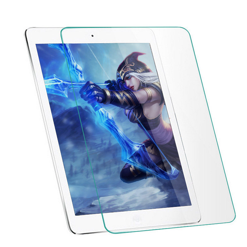 2018防刮ipad9.7钢化膜抗蓝光适用苹果平板防爆玻璃A1893高清贴膜