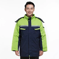 Длинный пуховик, средней длины