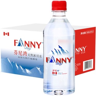 加拿大进口饮用天然水505ml*12瓶箱矿泉水弱碱性饮用水