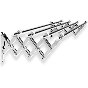 泓鑫阳台外伸缩晾衣架室外户外推拉折叠晒衣架晾衣杆凉衣架不锈钢