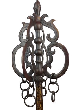 宇卓黄铜六股地藏王法器