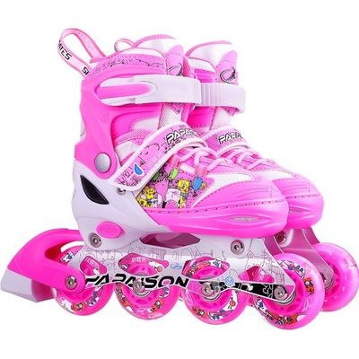 小状元套装宝宝女童可调溜冰鞋