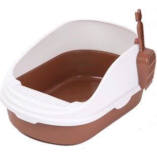 创逸猫砂盆\猫厕所\大号\猫沙盆\宠物厕所半封闭猫屎盆子猫沙盆