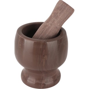 泰山石蒜臼子家用老式天然青石头蒜窝子压蒜泥捣蒜器石臼厨房用品