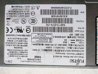 富士通FUJITSU DPS-800NB D S26113-E574-V52 D80807服务器电源议