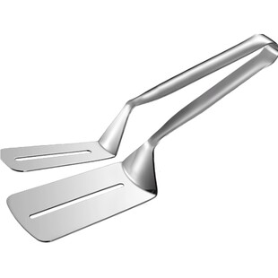 304不锈钢煎鱼铲家用煎铲牛排扒煎铲饼烧烤铲食品夹翻鱼神器